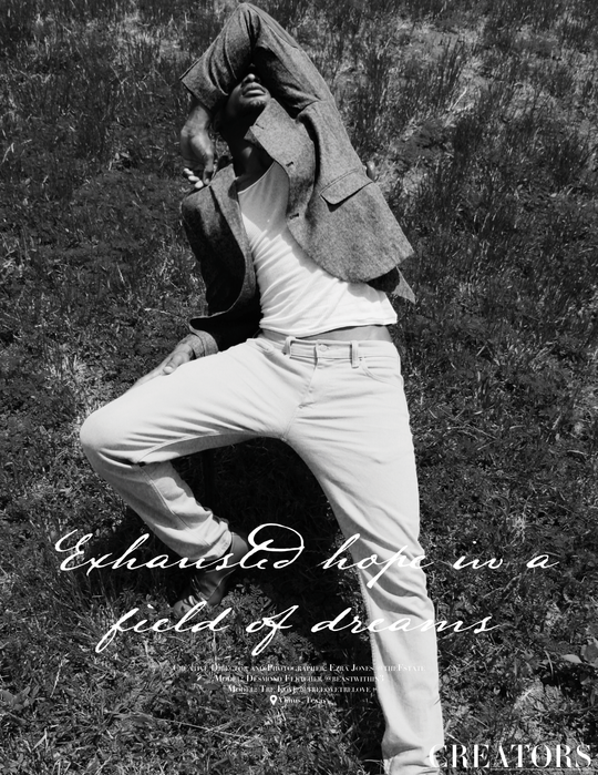 Exhausted hope in a field of dreams